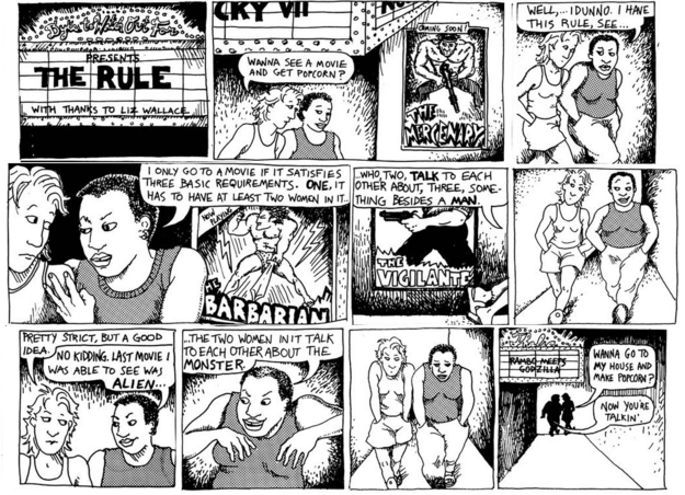 Alison Bechdel/ Dykes to Watch Out For
